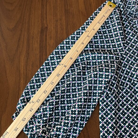 EUC Liz Claiborne Blouse Elbow Length PL Petite Large - Picture 6 of 13